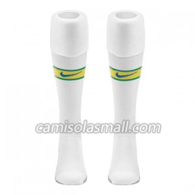 Brasil Copa do Mundo 2018 Meias Principal Branco